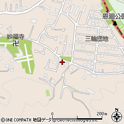 東京都町田市三輪町781周辺の地図