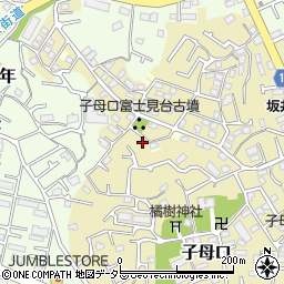 神奈川県川崎市高津区子母口54-74周辺の地図
