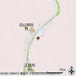 岐阜県美濃市神洞598周辺の地図