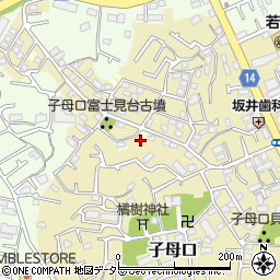 神奈川県川崎市高津区子母口54-78周辺の地図