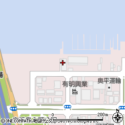 東京都魚連水産物流通センター周辺の地図
