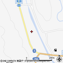 岐阜県中津川市坂下2509-1周辺の地図