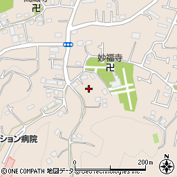 東京都町田市三輪町821周辺の地図
