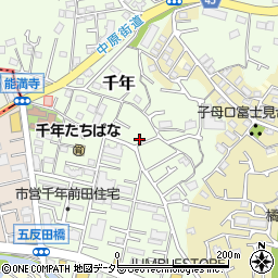 神奈川県川崎市高津区千年211-24周辺の地図