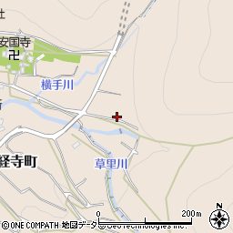 山梨県甲府市心経寺町1116周辺の地図