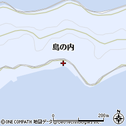 福井県三方上中郡若狭町島の内周辺の地図