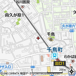東京都大田区千鳥3丁目1周辺の地図