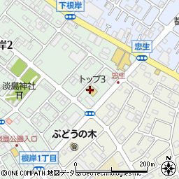 リカーランドトップ３町田店周辺の地図