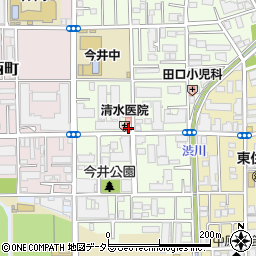 あおぞら薬局武蔵小杉店周辺の地図