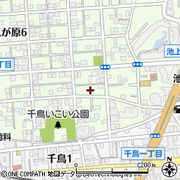 東京都大田区久が原5丁目32周辺の地図