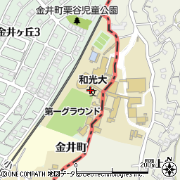 東京都町田市金井ヶ丘5丁目周辺の地図