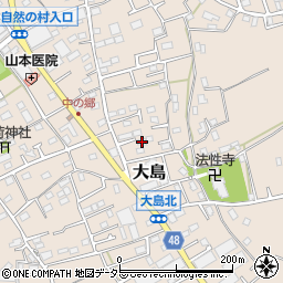 神奈川県相模原市緑区大島3202-12周辺の地図