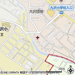 神奈川県相模原市緑区下九沢1455-7周辺の地図