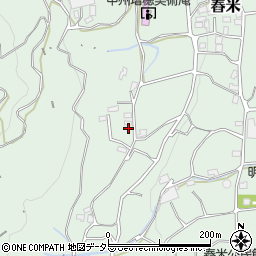 山梨県南巨摩郡富士川町舂米962周辺の地図