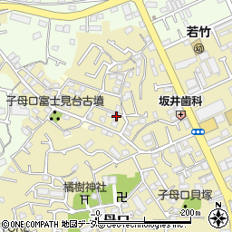 神奈川県川崎市高津区子母口54-104周辺の地図