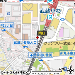 ＤＬＢＥＡＵＴＹ武蔵小杉店周辺の地図