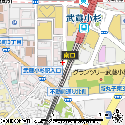 小杉駅前ビル周辺の地図