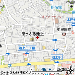 東京都大田区池上3丁目30-20周辺の地図