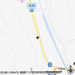 岐阜県中津川市坂下2507周辺の地図