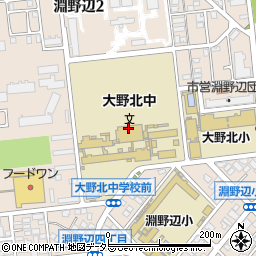 神奈川県相模原市中央区淵野辺2丁目8周辺の地図