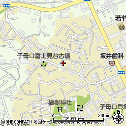 神奈川県川崎市高津区子母口54周辺の地図