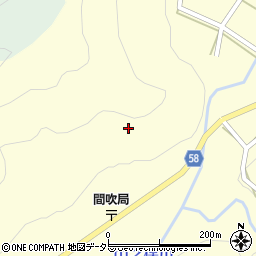 岐阜県関市中之保間吹周辺の地図