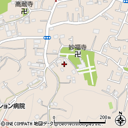 東京都町田市三輪町823周辺の地図
