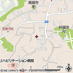 東京都町田市三輪町1072周辺の地図