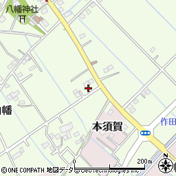 千葉県山武市白幡2480-1周辺の地図