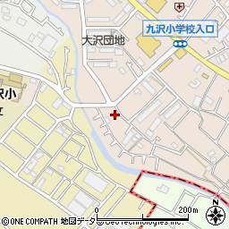 神奈川県相模原市緑区下九沢1455-6周辺の地図