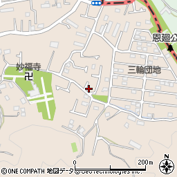 東京都町田市三輪町532-9周辺の地図