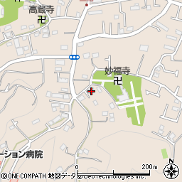 東京都町田市三輪町822周辺の地図