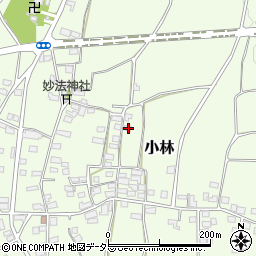 山梨県南巨摩郡富士川町小林1243周辺の地図