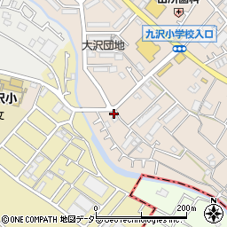 神奈川県相模原市緑区下九沢1455-10周辺の地図
