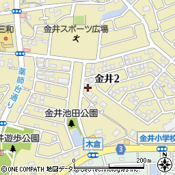 木倉会館周辺の地図