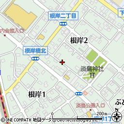 東京都町田市根岸周辺の地図