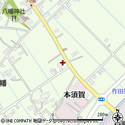 千葉県山武市白幡2480-3周辺の地図