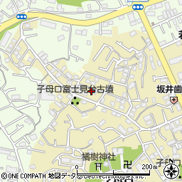 神奈川県川崎市高津区子母口54-210周辺の地図