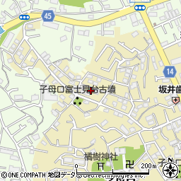 神奈川県川崎市高津区子母口54-60周辺の地図