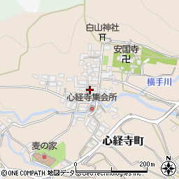 山梨県甲府市心経寺町785周辺の地図