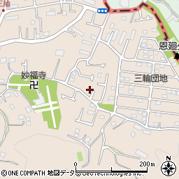東京都町田市三輪町532-5周辺の地図