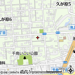 東京都大田区久が原5丁目31周辺の地図