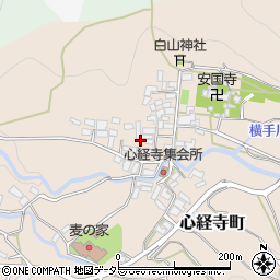 山梨県甲府市心経寺町784周辺の地図