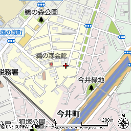 千葉県千葉市中央区鵜の森町周辺の地図
