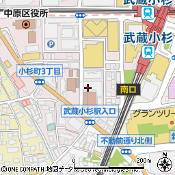 聖マリアンナ医科大学東横病院周辺の地図