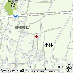 山梨県南巨摩郡富士川町小林1235周辺の地図