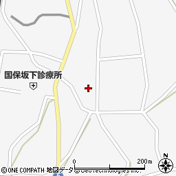 岐阜県中津川市坂下180周辺の地図