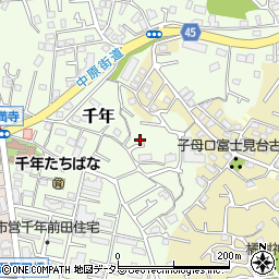 神奈川県川崎市高津区千年231周辺の地図