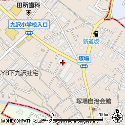 白十字　神奈川営業所周辺の地図