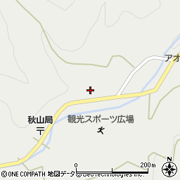 山梨県上野原市秋山浜沢11900周辺の地図